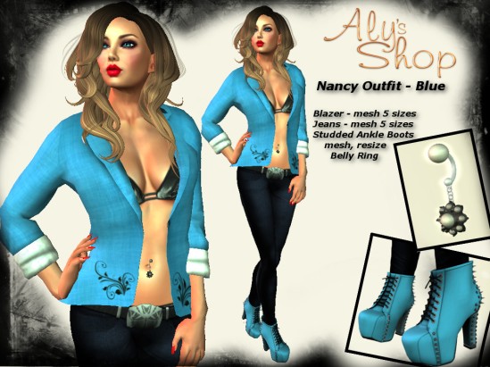 Nancy Outfit Blue